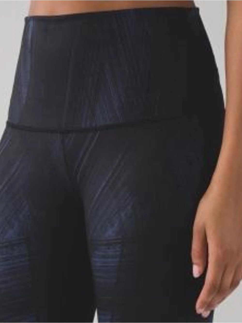 Lululemon Wunder Under High-Rise Black Sculpting Cropped Leggings
